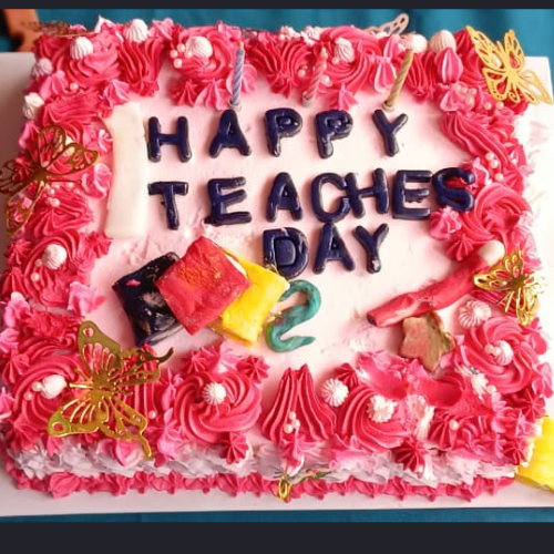 Teacher's day cake