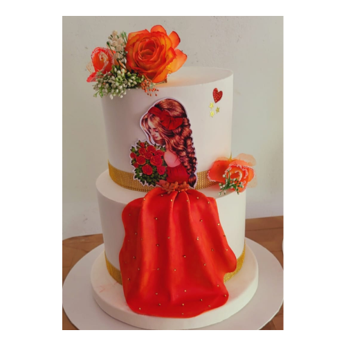 Fondant Cover Dummy Cake