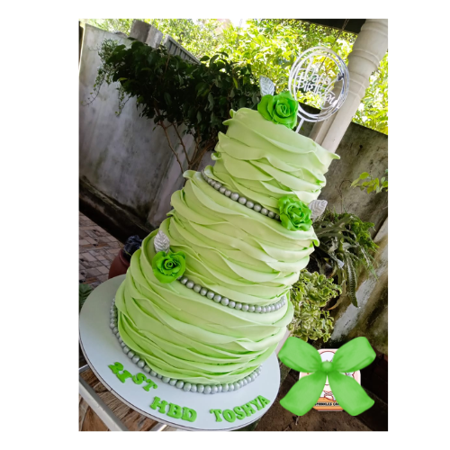 Fondant icing cake & dummy